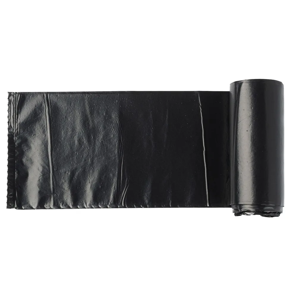 Can Liner, Low Density, 43x47, Black, 1.2 Mil, 10 Rolls, Fits 56 Gallon 1