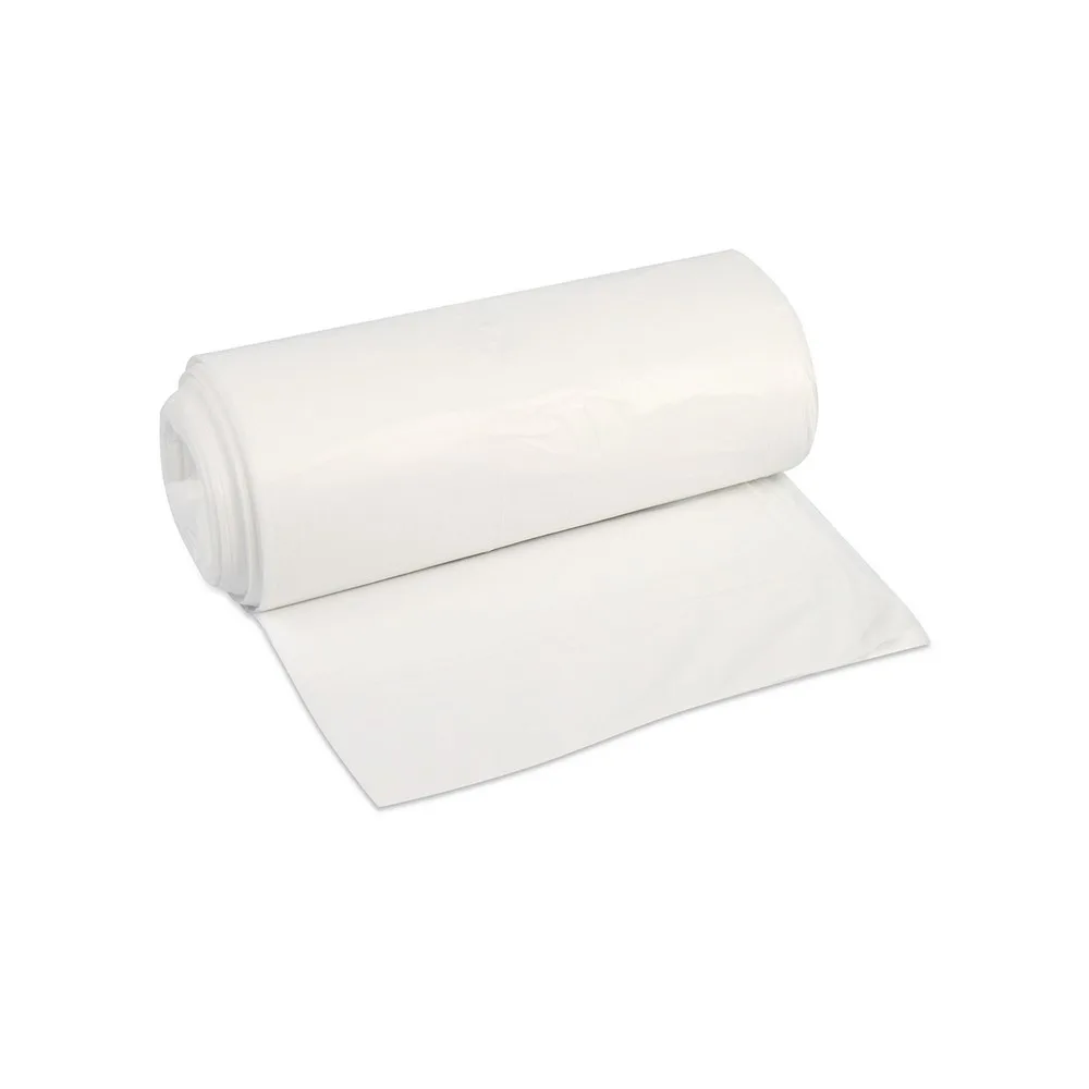 Can Liner, High Density, 38x60, Clear, Coreless Roll, 14 Micron, Fits 60 Gallon 1