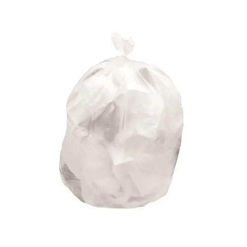 Can Liner, High Density, 40x48, Natural, 22 Micron, Fits 40-45 Gallon