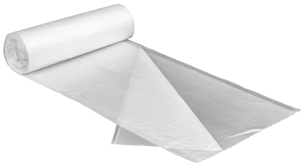 MultiPlast® Bio-Enhanced Degradable Can Liner, High Density 24x24 Rolls, Natural, 6 Micron, 7-10 Gallon 0