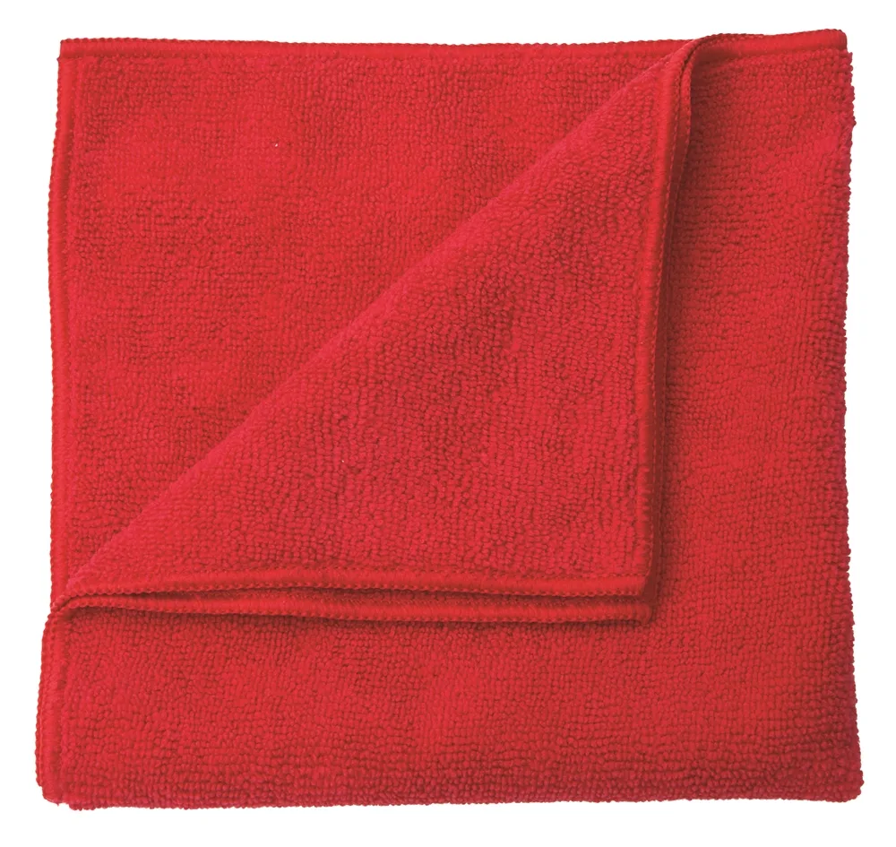 Microfiber Cloth 16x16 Red 0