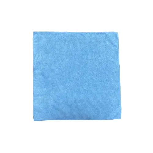 Microfiber Cloth 16x16 Blue