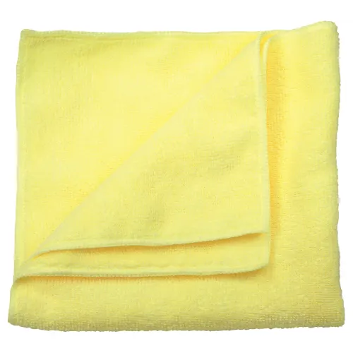 Microfiber Cloth 16x16 Yellow