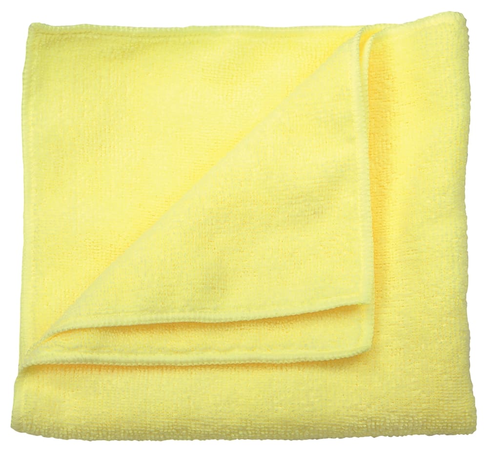 Microfiber Cloth 16x16 Yellow 0