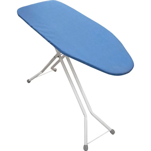 Compact Dual-Leg Ironing Board, 40"x13.5", Blue Cover
