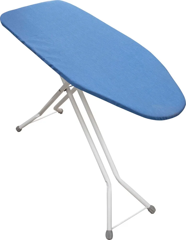 Compact Dual-Leg Ironing Board, 40"x13.5", Blue Cover 0
