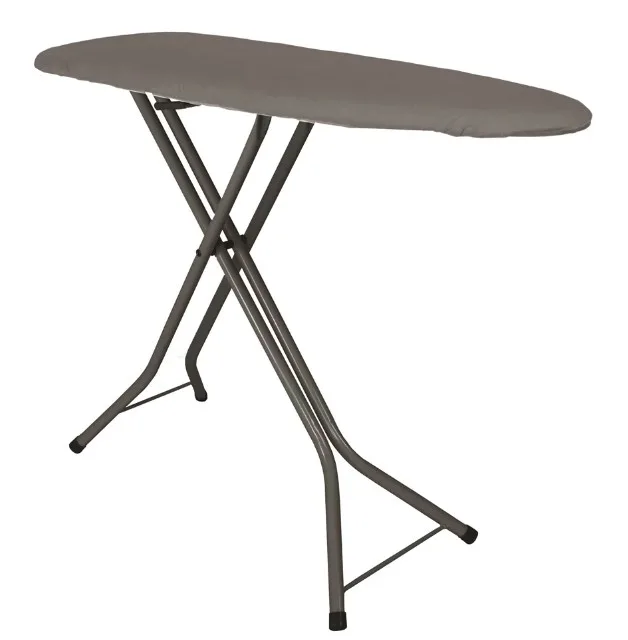 Compact Dual-Leg Ironing Board, 40"x13", Black Cover 0