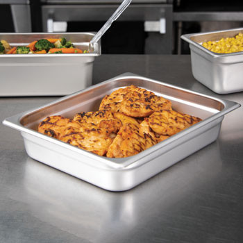 Half Size Steam Table Pan - 2.5" Deep