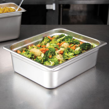 Half Size Steam Table Pan - 4" Deep 0