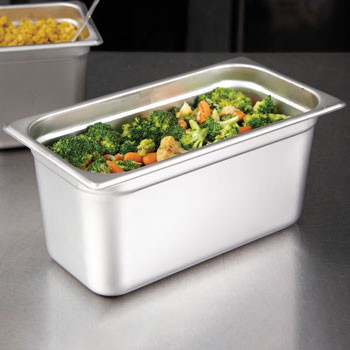 Third Size Steam Table Pan - 6" Deep 0