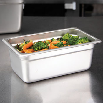 Quarter Size Steam Table Pan - 4" Deep