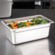 Quarter Size Steam Table Pan - 6" Deep 2