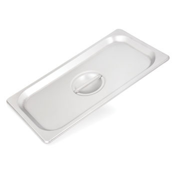 Third Size Solid Steam Table Pan Cover