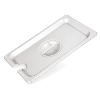 Quarter Size Slotted Steam Table Pan Cover 0