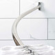 5' Stainless Steel Curved Shower Rod 3