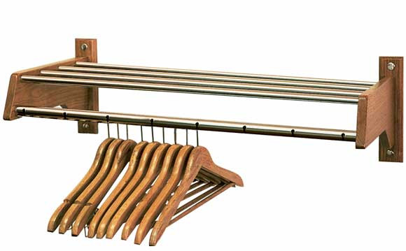 37.5" Rack With 8 Hangers