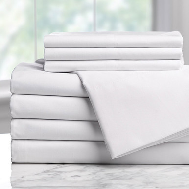 Five Star Dryfast® 300 ct. White Fitted Sheet - King 78" x 80" x 15"
