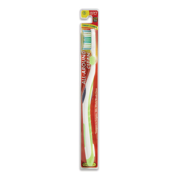 All-Around Clean Soft Toothbrush - 6/pk.