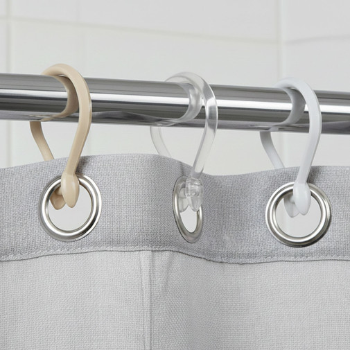 Majestic Shower Curtain Hooks - 1 dz. 1