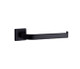 Allusion Single Robe Hook - Matte Black 2