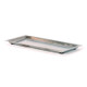 Brushed Metal Rectangular Amenity Tray w/ Handles 1