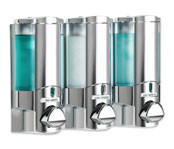 Aviva™ - Three Chamber Dispenser - White