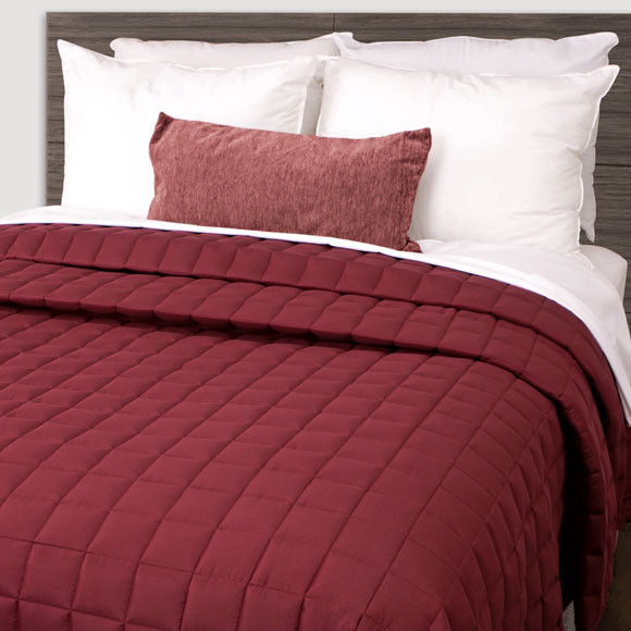 Belgian Quilted Reversible Coverlets - Queen 94"x96" 0