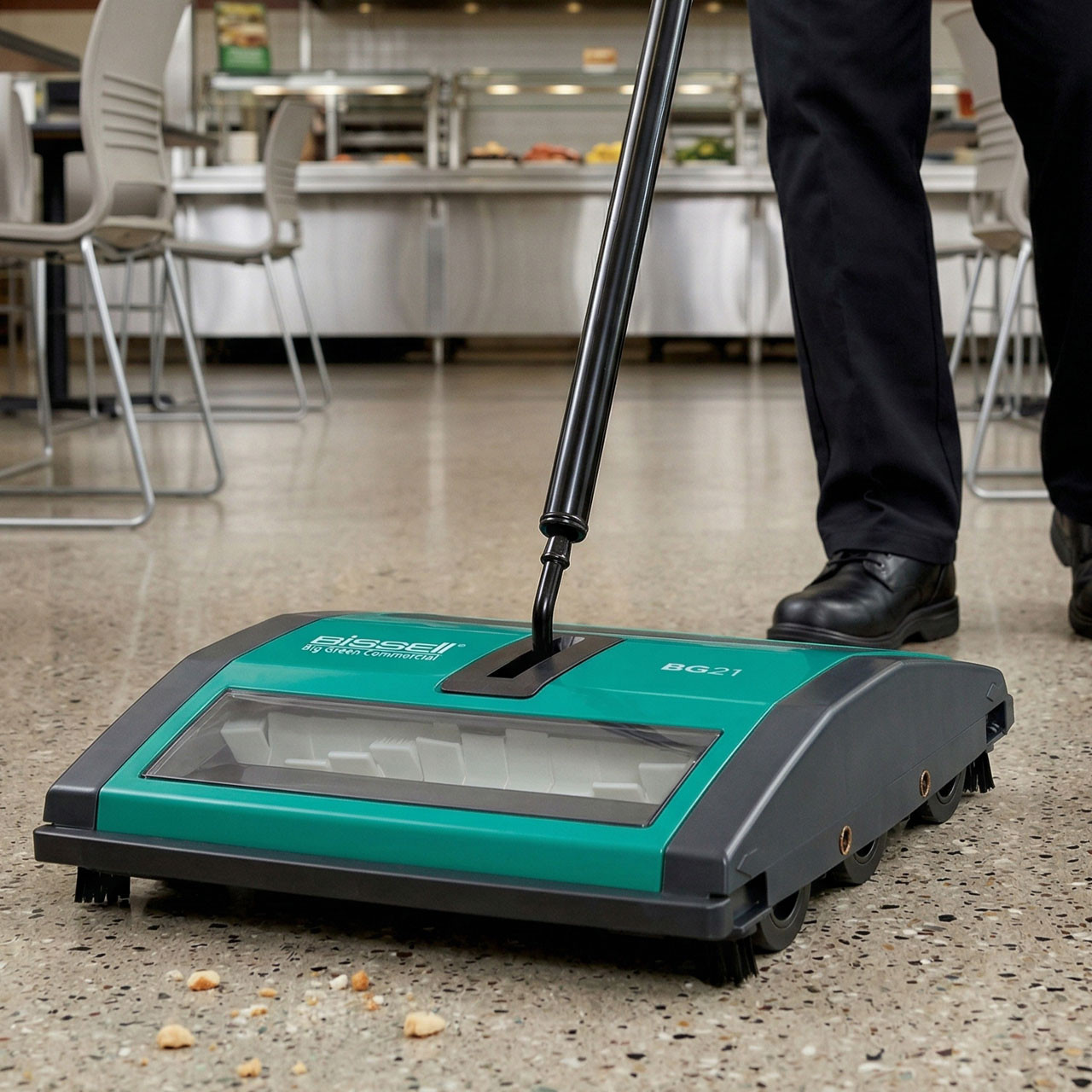 Bissell BG21 Manual Sweeper w/ 9.5" Cleaning Path