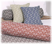 Tri'Aro Decorative Bolster Pillows - 6.25" x 24" 0