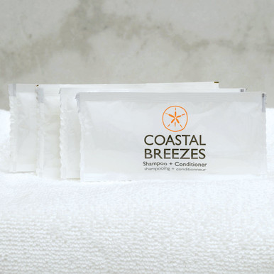 Coastal Breezes 0.34 oz. Conditioning Shampoo Packet - 500/cs. 0