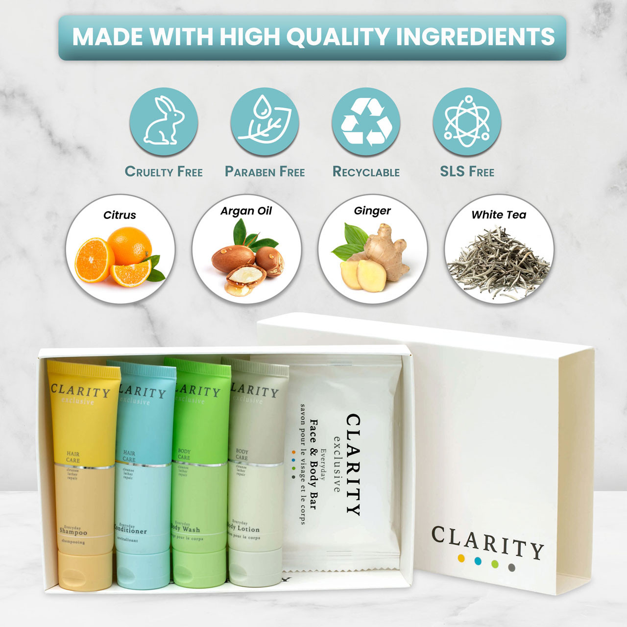 Clarity Amenity Kit - 30 Kits/cs. 3