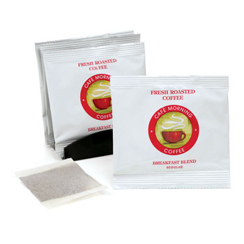 Cafe Morning 1-Cup Coffee Pods (Decaf) - 200/cs.