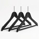 Hardwood Hangers w/ Clips (Open Hook) - 100/cs. 1