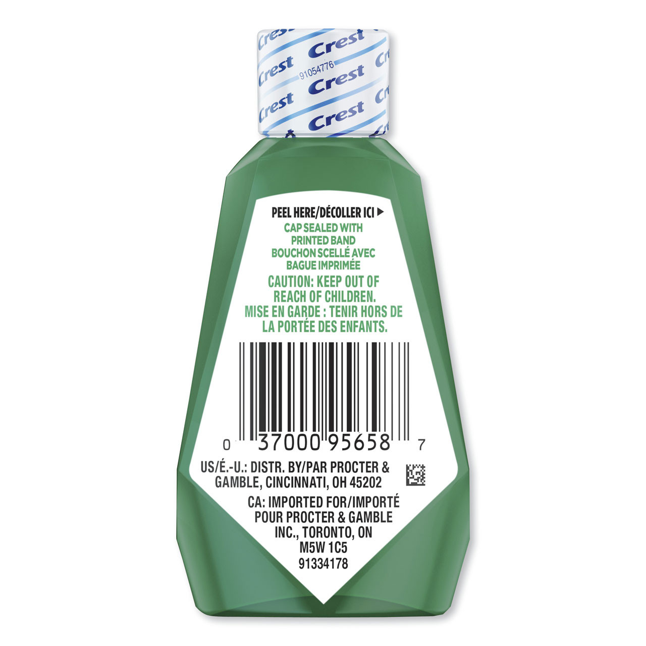 Crest Scope 1.2 oz. Classic Mint Mouthwash - 180/cs. 0