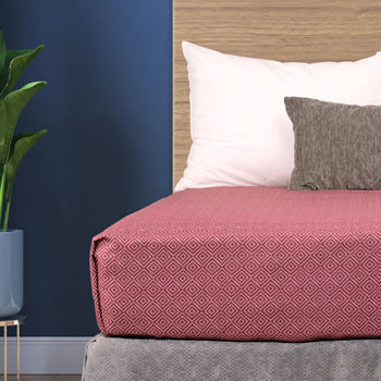 Diamonds 100% Polyester Top Sheet - King 108" x 96" 3