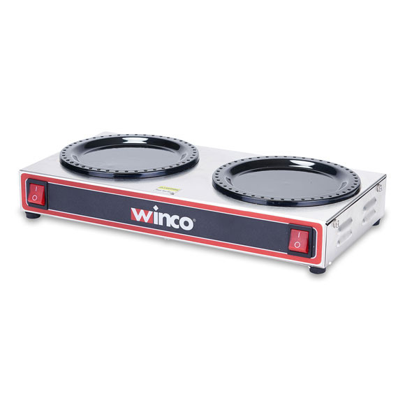 Double Burner - 200W Electric Coffee Warmer