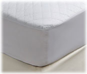 Waterproof Reversible Fitted Mattress Pad - Twin 39"x75"x9-12" 0