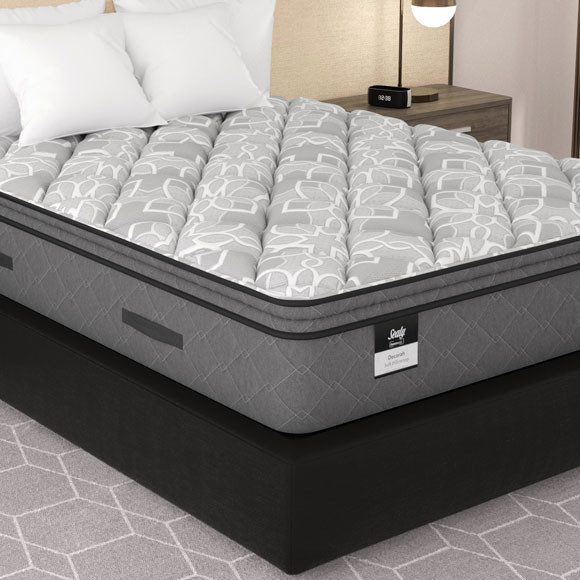 Sealy Decorah Pillowtop Mattress Set - Queen 60"x80"x13"