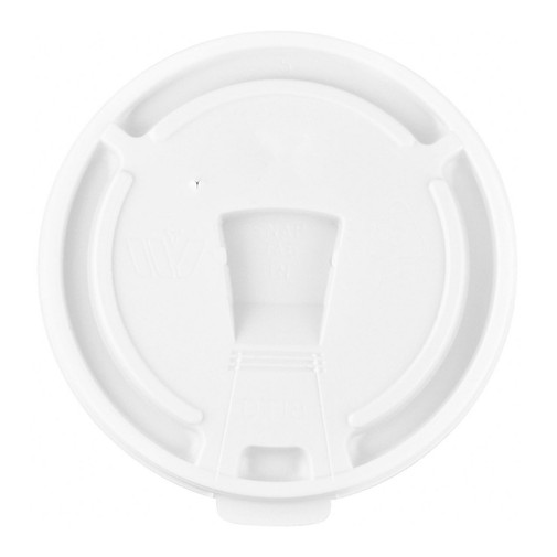 Vented Coffee Lids with Tear Back Tab - Fits 8 oz. Cup - 1000/cs. 0