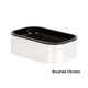 Eco Contour Rectangular Soap Dish - 4.25" x 4.5" x 0.5" 1