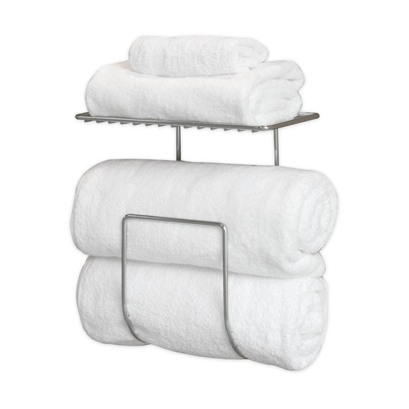 2-Guest Towel Holder - 12" W x 6" D x 12.5" H
