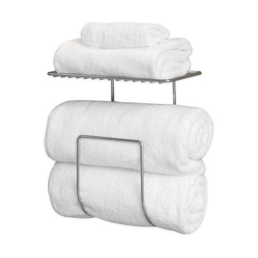2-Guest Towel Holder - 12" W x 6" D x 12.5" H 0