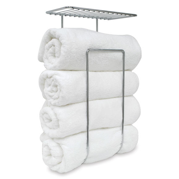 4-Guest Towel Holder - 12" W x 6" D x 20" H