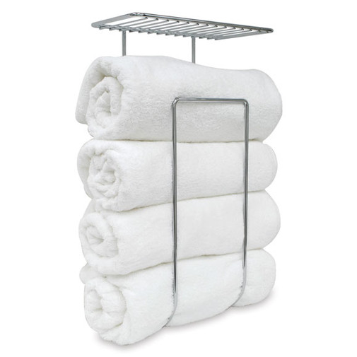4-Guest Towel Holder - 12" W x 6" D x 20" H 0