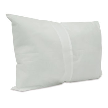 Disposable Vinyl Lined Pillow Case - Standard 21" x 27" 0