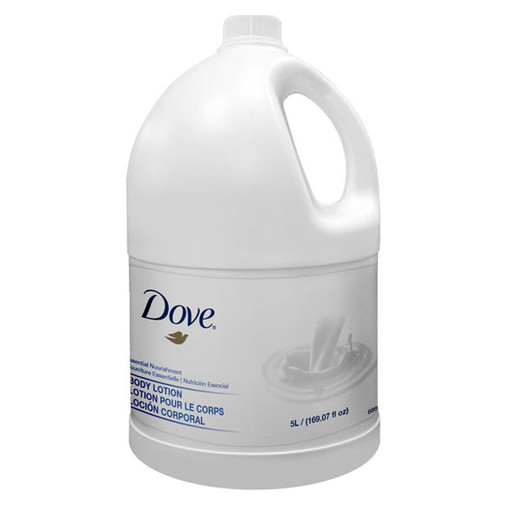 Dove® 1.32 gal. Body Lotion Bottle - 3/cs. 0