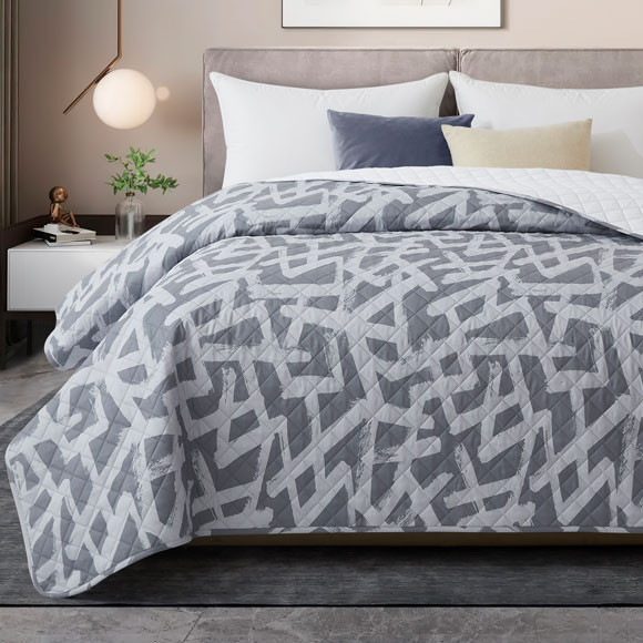Terrah Pinsonic Quilted Coverlet - Queen 94"x96" 0