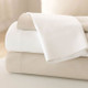 LodgMate 144 ct. White Fitted Sheets - Twin 39"x75"x9" 3