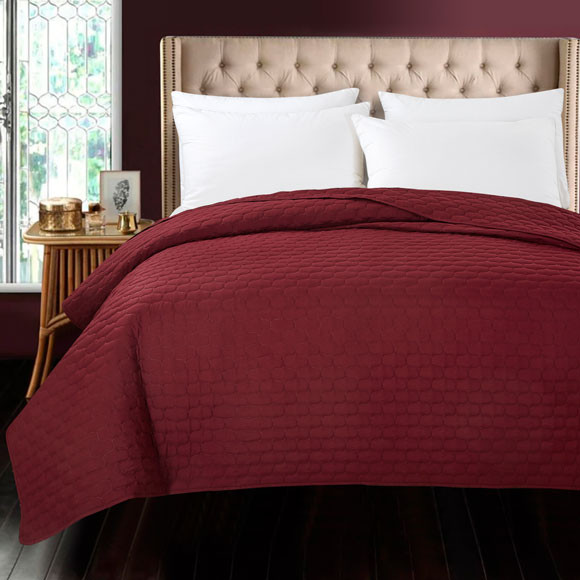 Fontaine Quilted Coverlet - Full XL 84"x96" 1