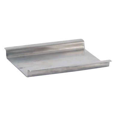 Brushed Metal Rectangular Soap Dish
